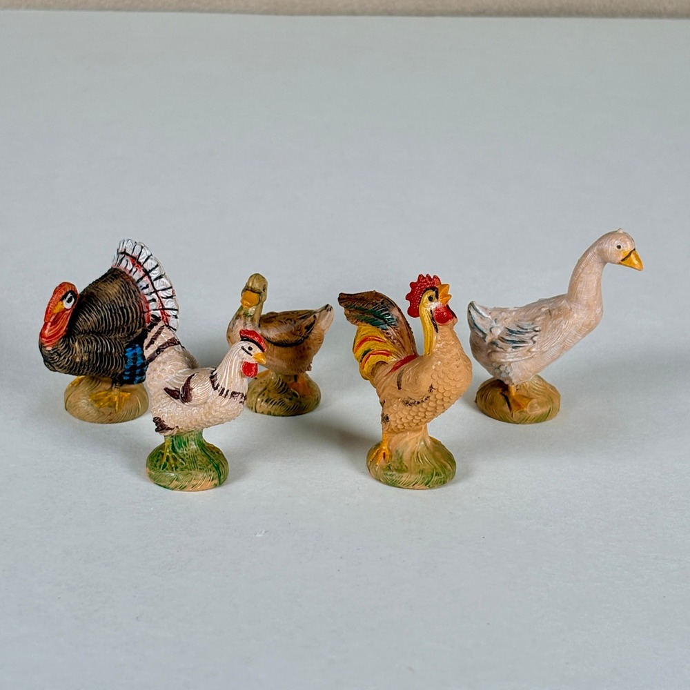 VTG Fontanini BETHLEHEM BIRDS Set of 5 Christmas Nativity Figures 51513